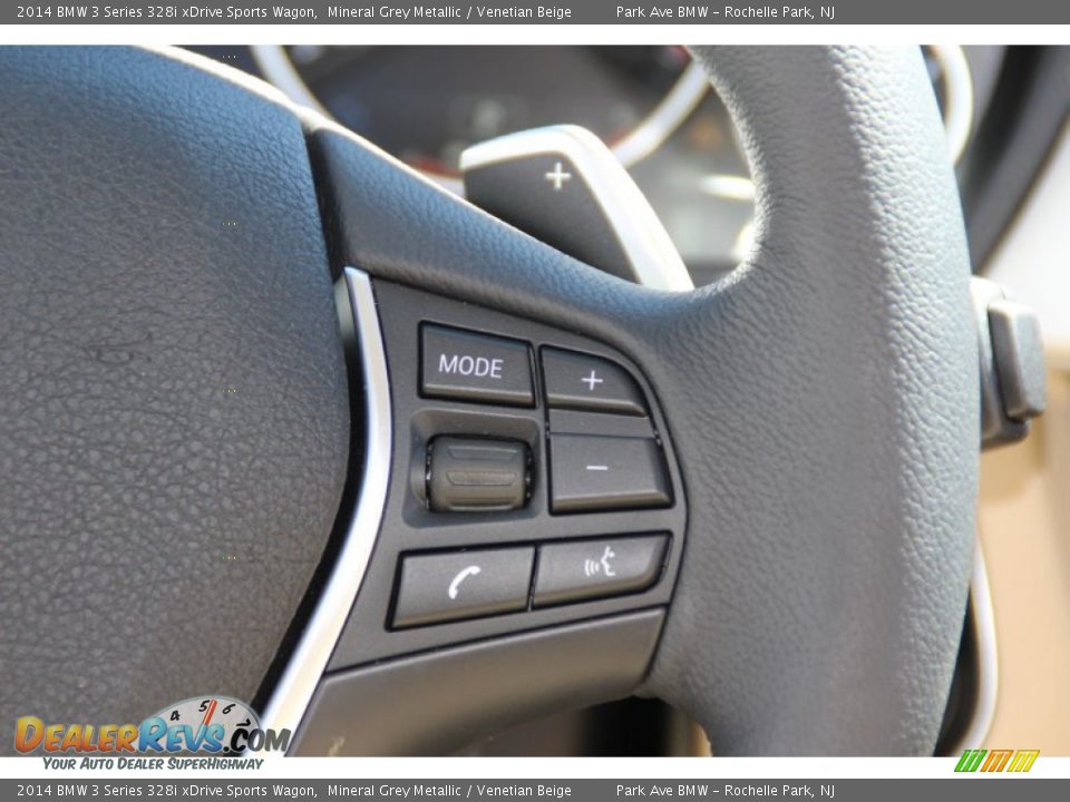 Controls of 2014 BMW 3 Series 328i xDrive Sports Wagon Photo #21