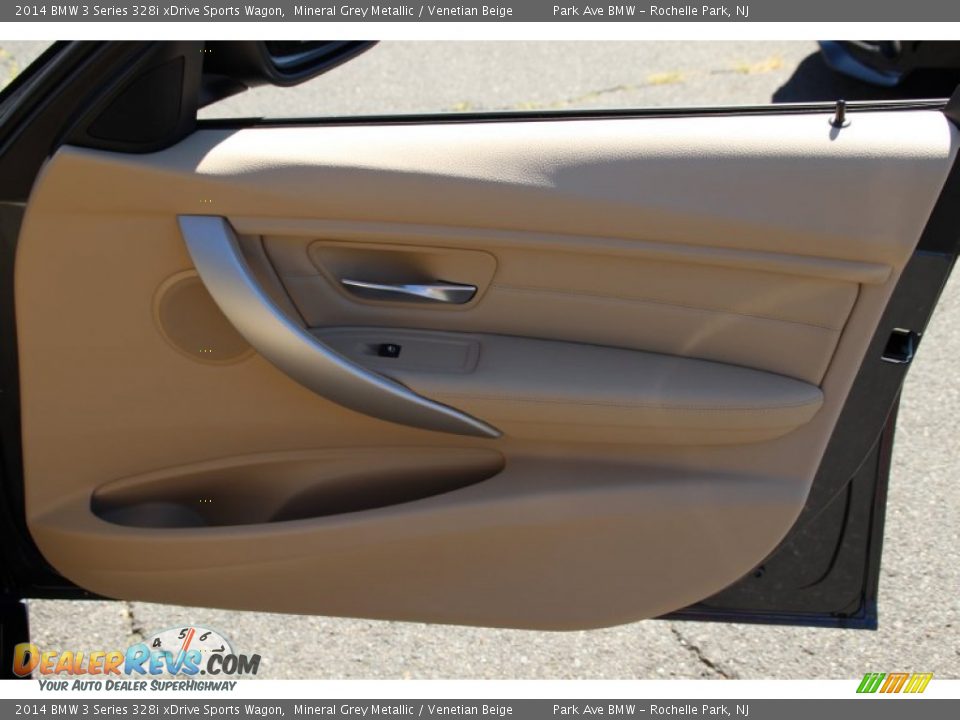 2014 BMW 3 Series 328i xDrive Sports Wagon Mineral Grey Metallic / Venetian Beige Photo #27