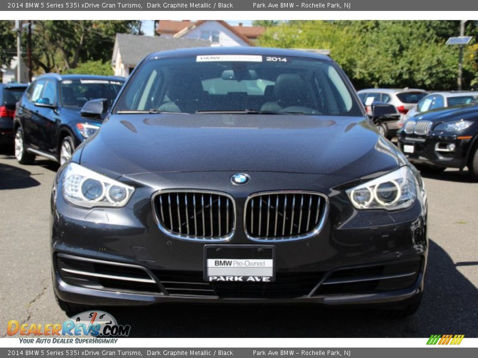 2014 BMW 5 Series 535i xDrive Gran Turismo Dark Graphite Metallic / Black Photo #8
