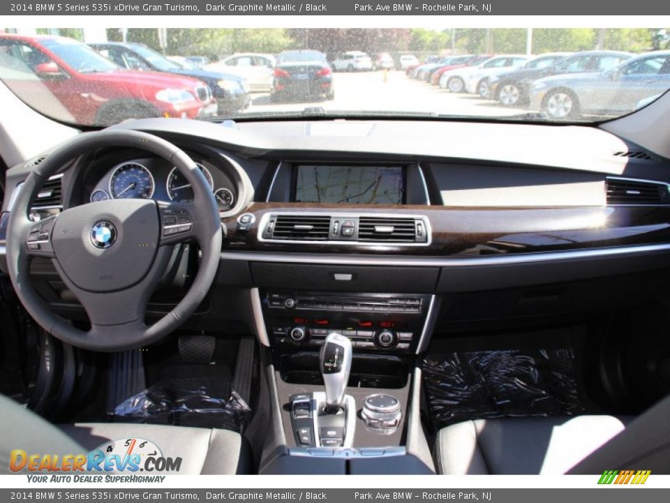 2014 BMW 5 Series 535i xDrive Gran Turismo Dark Graphite Metallic / Black Photo #16