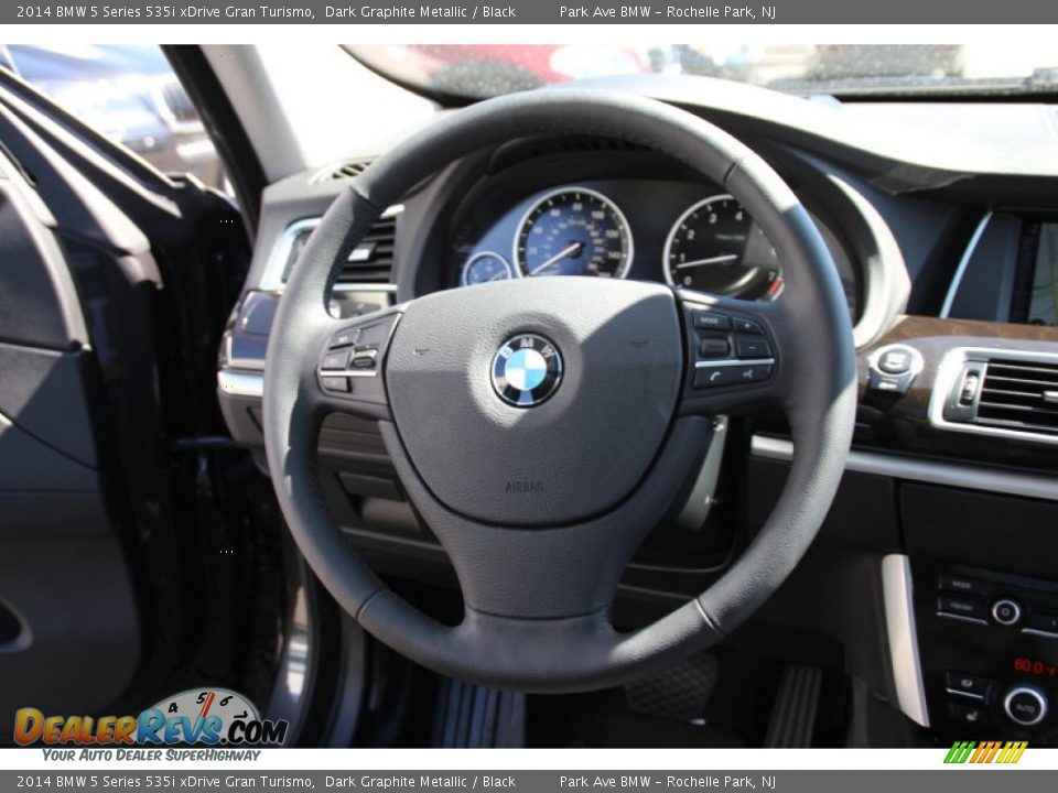 2014 BMW 5 Series 535i xDrive Gran Turismo Dark Graphite Metallic / Black Photo #19