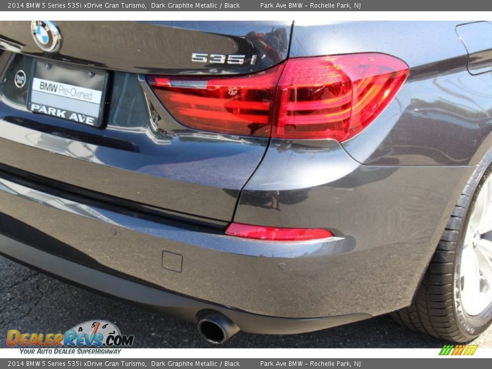 2014 BMW 5 Series 535i xDrive Gran Turismo Dark Graphite Metallic / Black Photo #24