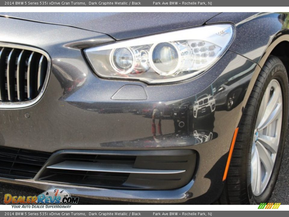 2014 BMW 5 Series 535i xDrive Gran Turismo Dark Graphite Metallic / Black Photo #32