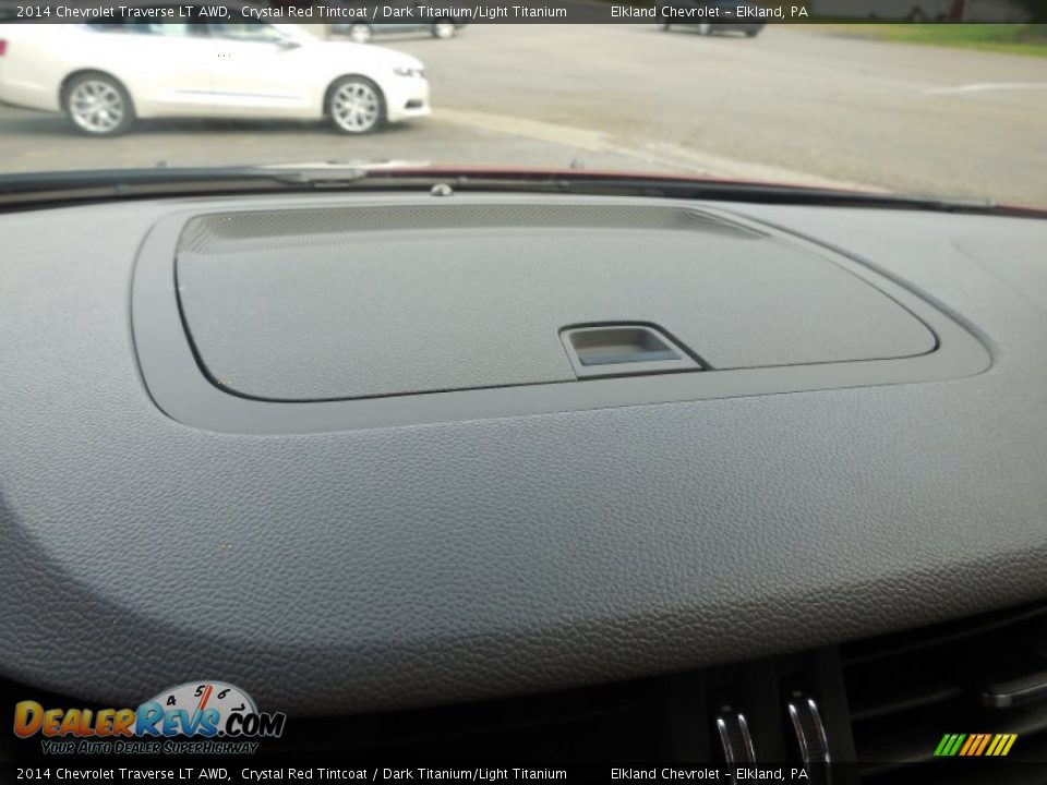 2014 Chevrolet Traverse LT AWD Crystal Red Tintcoat / Dark Titanium/Light Titanium Photo #26