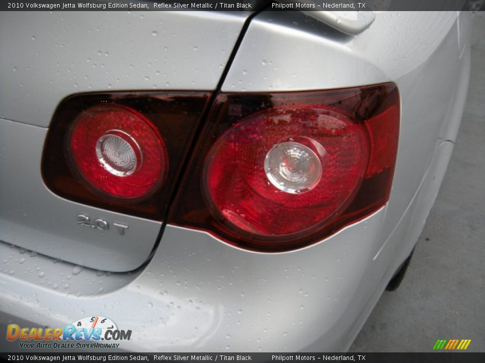 2010 Volkswagen Jetta Wolfsburg Edition Sedan Reflex Silver Metallic / Titan Black Photo #11