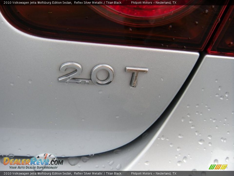 2010 Volkswagen Jetta Wolfsburg Edition Sedan Reflex Silver Metallic / Titan Black Photo #13
