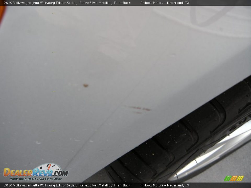 2010 Volkswagen Jetta Wolfsburg Edition Sedan Reflex Silver Metallic / Titan Black Photo #19