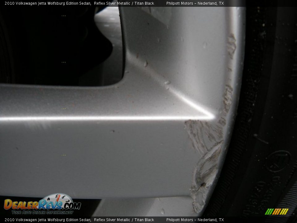 2010 Volkswagen Jetta Wolfsburg Edition Sedan Reflex Silver Metallic / Titan Black Photo #29