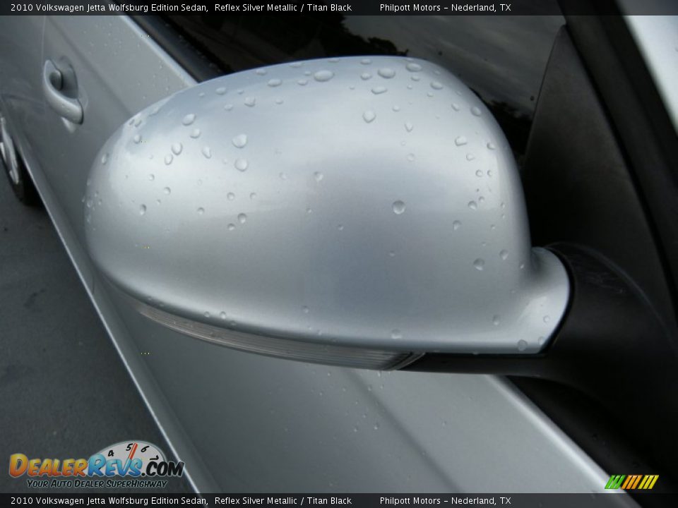 2010 Volkswagen Jetta Wolfsburg Edition Sedan Reflex Silver Metallic / Titan Black Photo #32