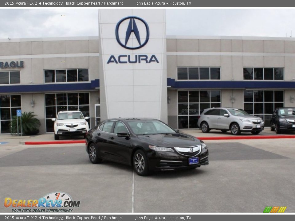 2015 Acura TLX 2.4 Technology Black Copper Pearl / Parchment Photo #1