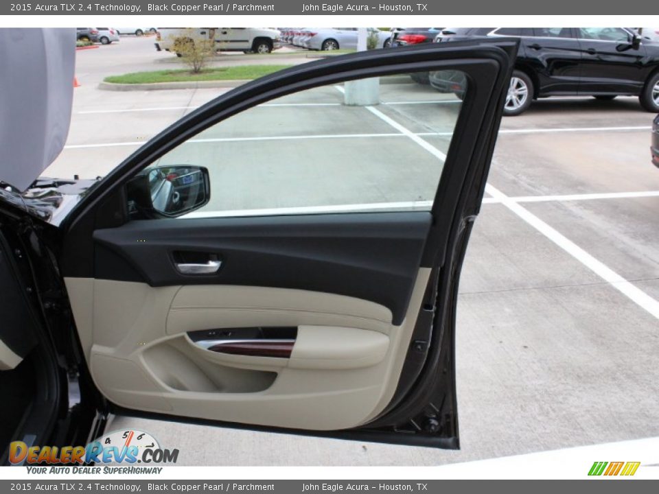 2015 Acura TLX 2.4 Technology Black Copper Pearl / Parchment Photo #18