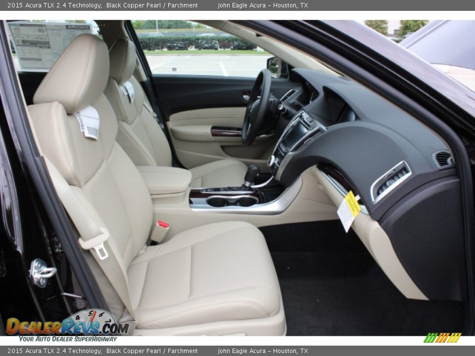 Front Seat of 2015 Acura TLX 2.4 Technology Photo #19