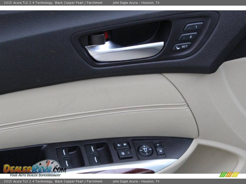 2015 Acura TLX 2.4 Technology Black Copper Pearl / Parchment Photo #22