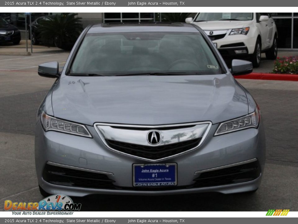 2015 Acura TLX 2.4 Technology Slate Silver Metallic / Ebony Photo #2