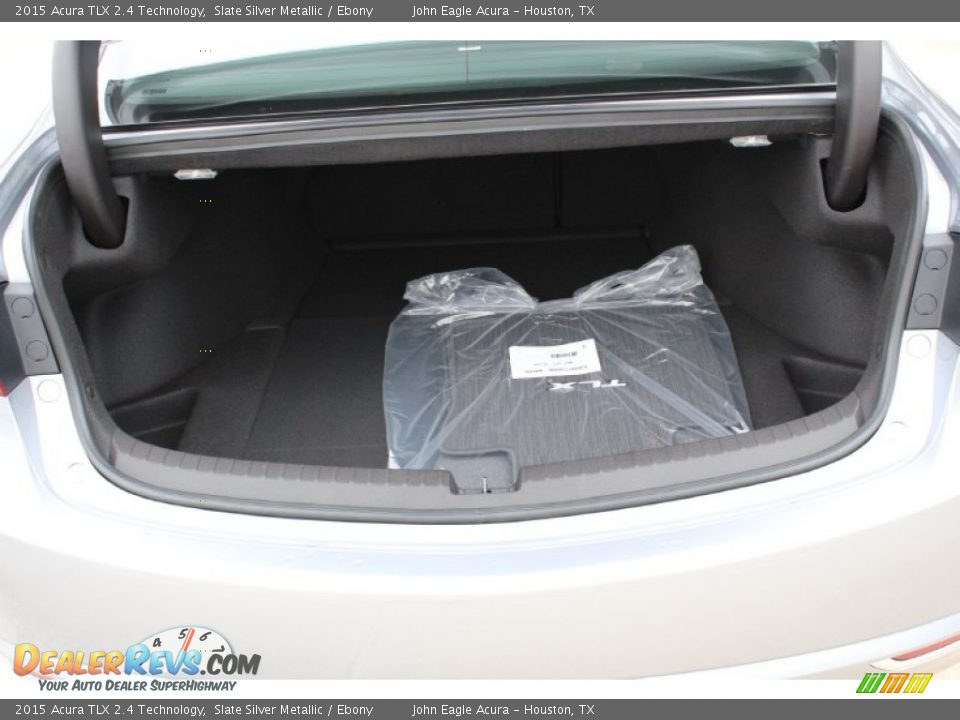 2015 Acura TLX 2.4 Technology Slate Silver Metallic / Ebony Photo #15