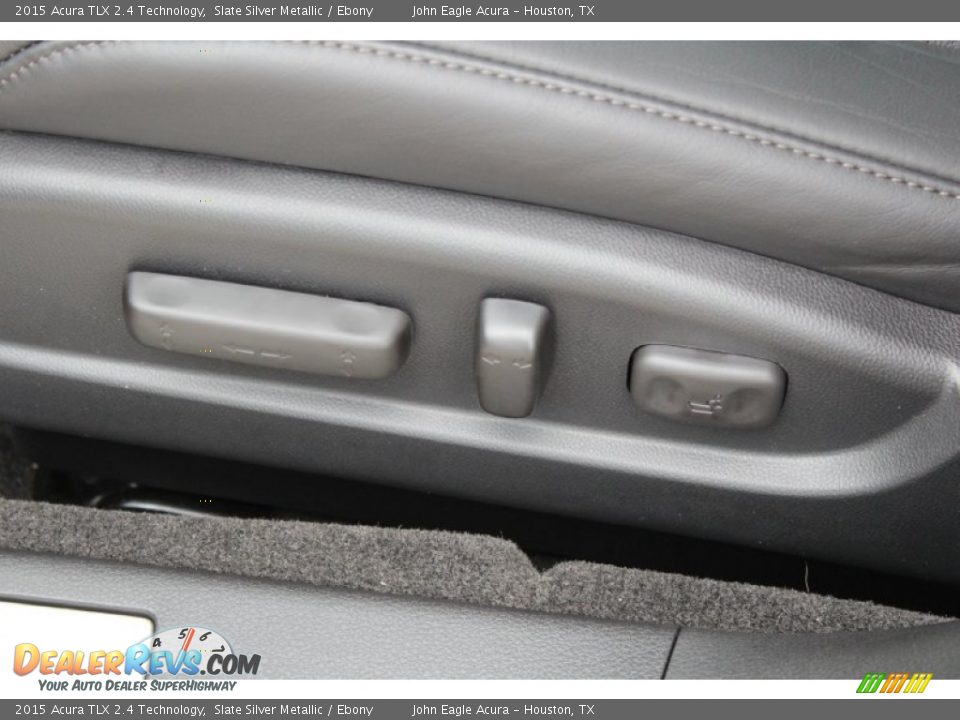 2015 Acura TLX 2.4 Technology Slate Silver Metallic / Ebony Photo #21