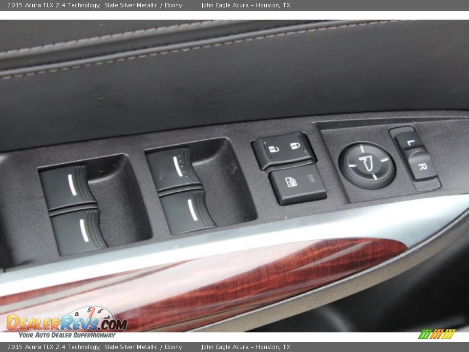 2015 Acura TLX 2.4 Technology Slate Silver Metallic / Ebony Photo #24