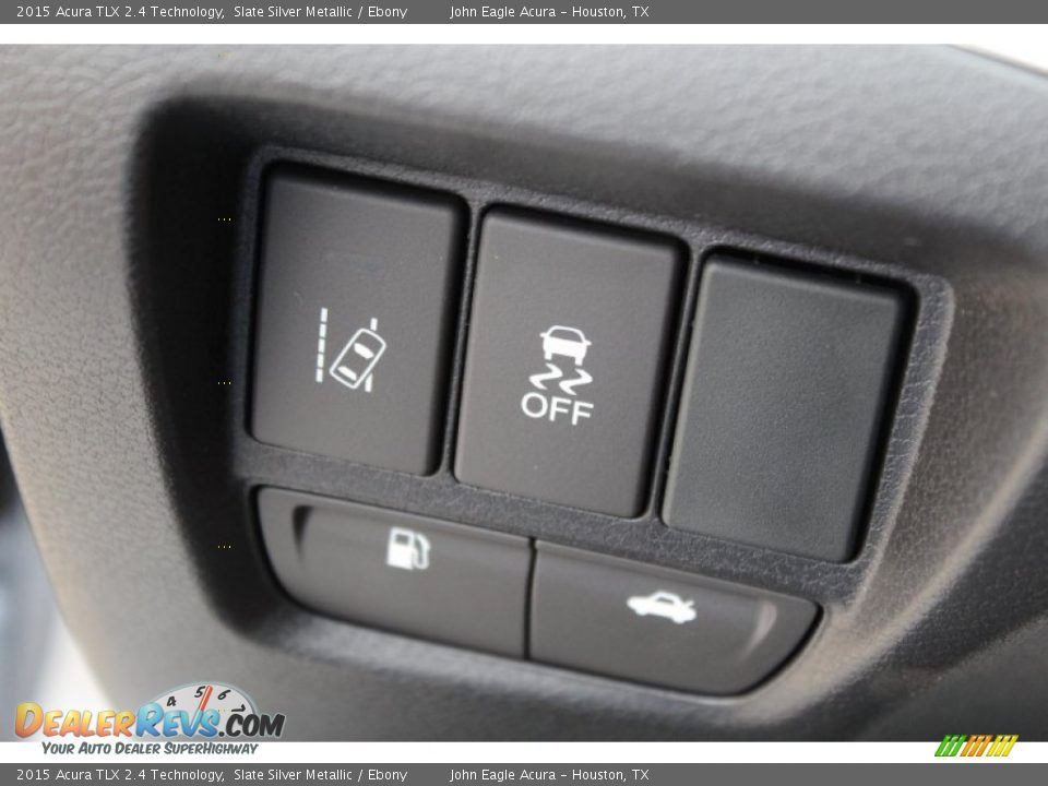 2015 Acura TLX 2.4 Technology Slate Silver Metallic / Ebony Photo #25