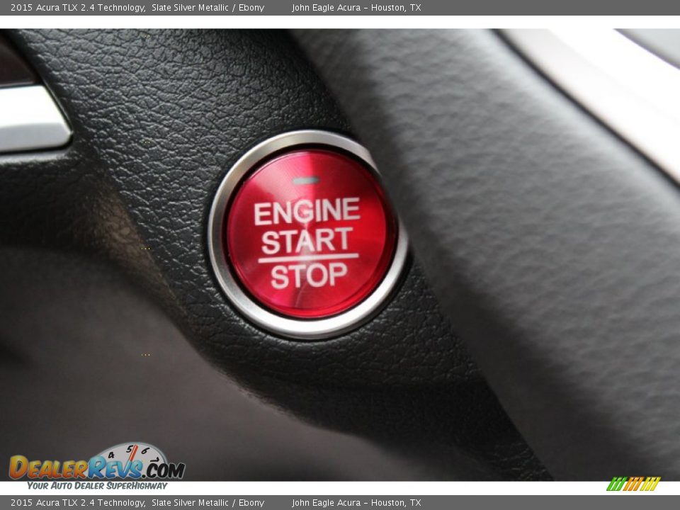 2015 Acura TLX 2.4 Technology Slate Silver Metallic / Ebony Photo #26