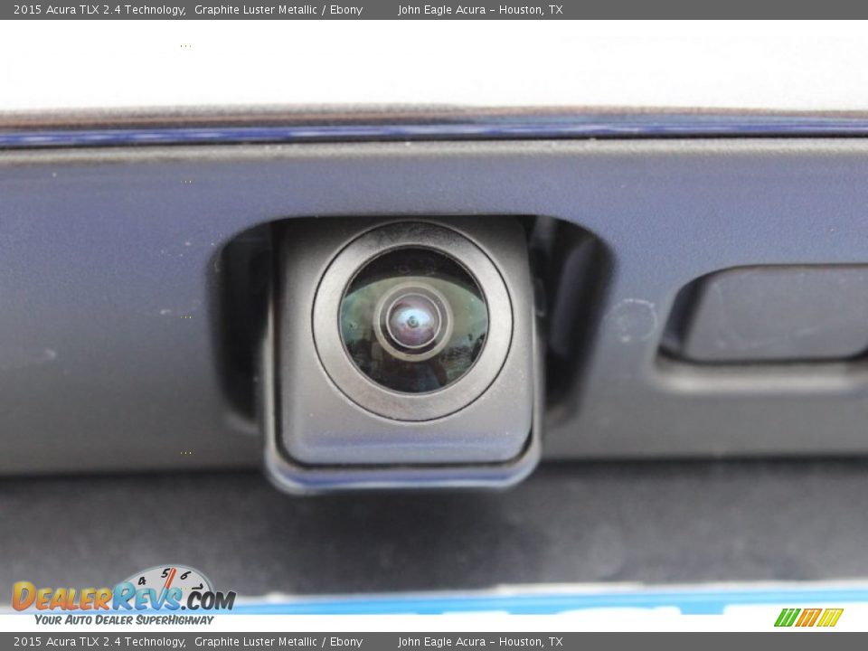 2015 Acura TLX 2.4 Technology Graphite Luster Metallic / Ebony Photo #14