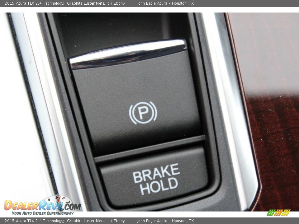 2015 Acura TLX 2.4 Technology Graphite Luster Metallic / Ebony Photo #35