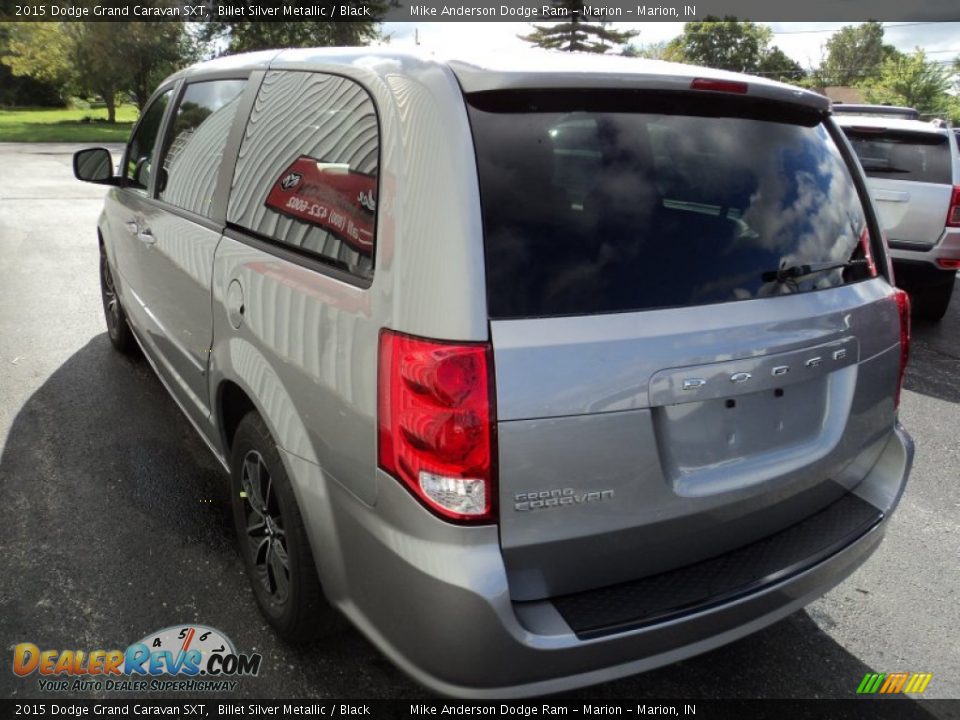 2015 Dodge Grand Caravan SXT Billet Silver Metallic / Black Photo #3