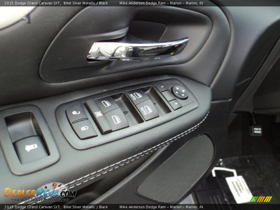 2015 Dodge Grand Caravan SXT Billet Silver Metallic / Black Photo #11