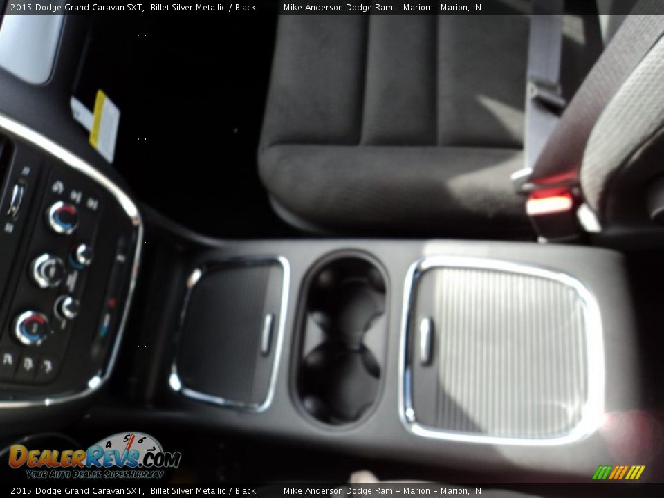 2015 Dodge Grand Caravan SXT Billet Silver Metallic / Black Photo #14