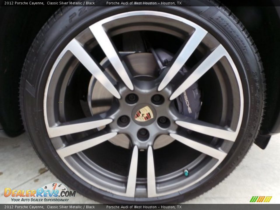 2012 Porsche Cayenne Classic Silver Metallic / Black Photo #9