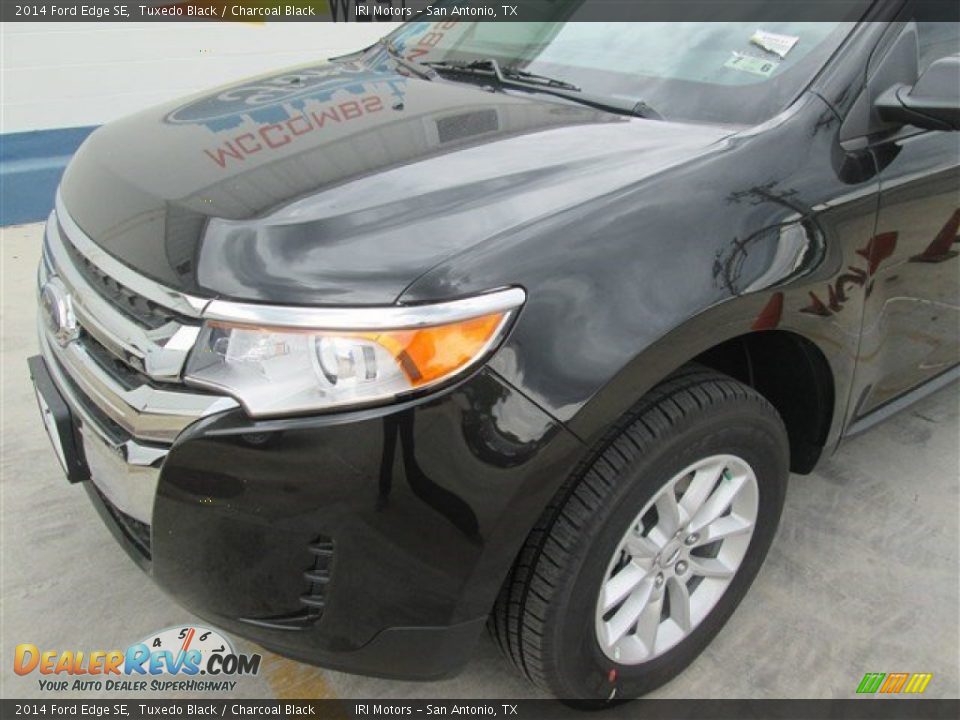 2014 Ford Edge SE Tuxedo Black / Charcoal Black Photo #2