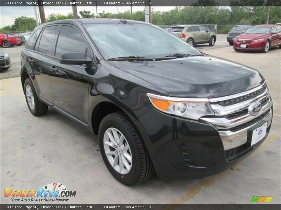 2014 Ford Edge SE Tuxedo Black / Charcoal Black Photo #5