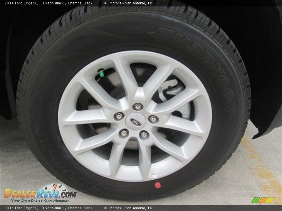 2014 Ford Edge SE Tuxedo Black / Charcoal Black Photo #6