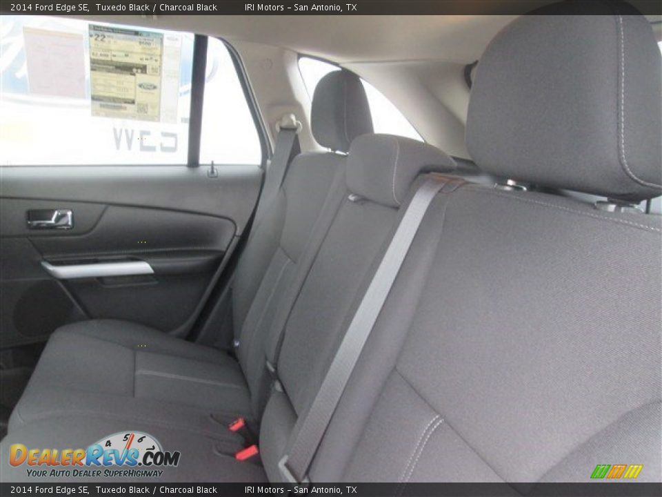 2014 Ford Edge SE Tuxedo Black / Charcoal Black Photo #12