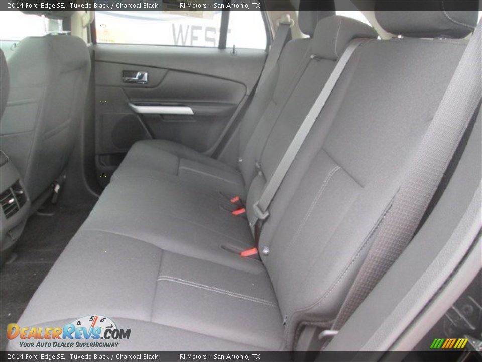 2014 Ford Edge SE Tuxedo Black / Charcoal Black Photo #13