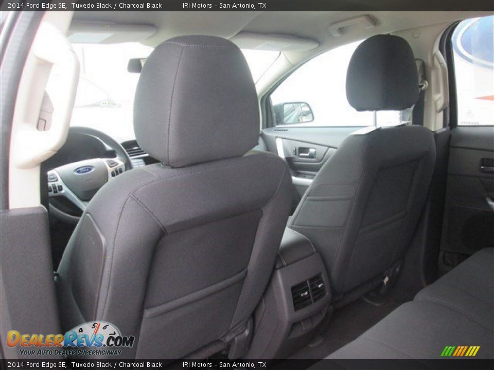 2014 Ford Edge SE Tuxedo Black / Charcoal Black Photo #14