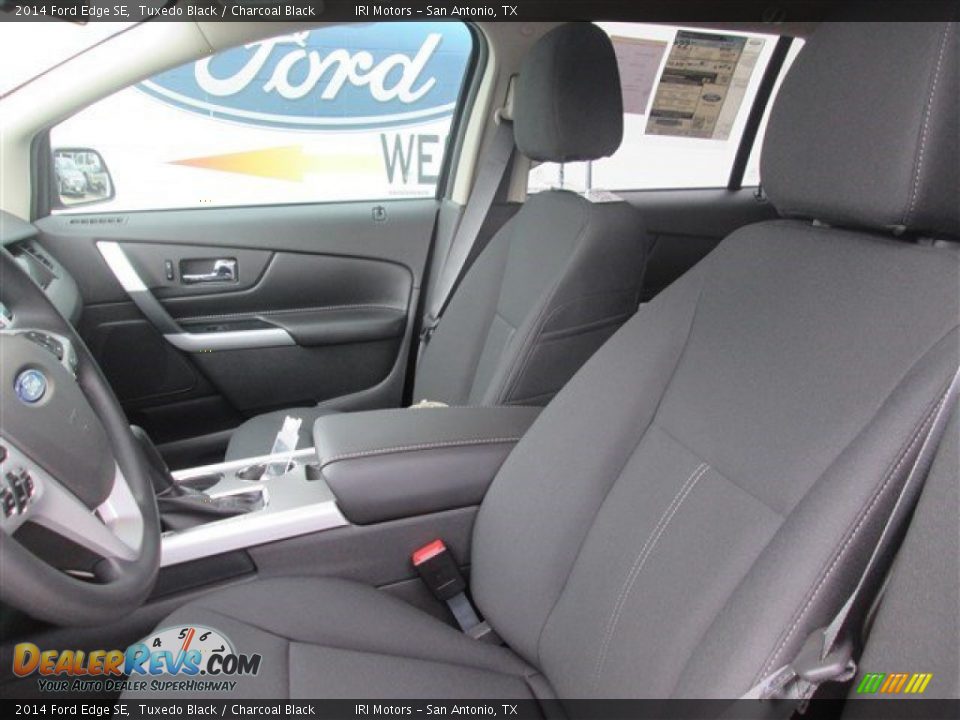 2014 Ford Edge SE Tuxedo Black / Charcoal Black Photo #15