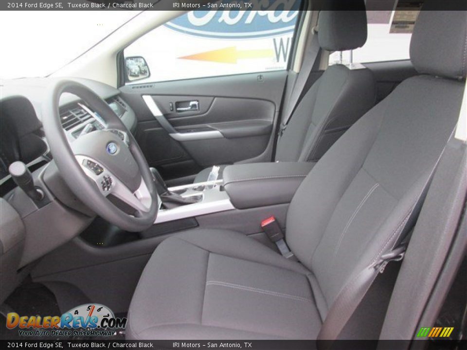 2014 Ford Edge SE Tuxedo Black / Charcoal Black Photo #16