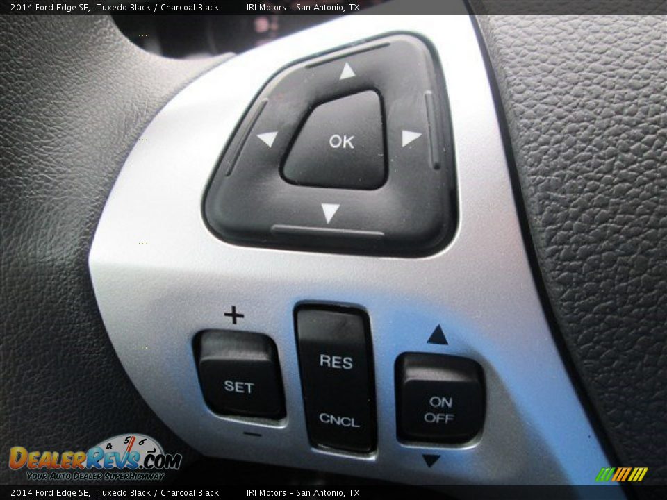 2014 Ford Edge SE Tuxedo Black / Charcoal Black Photo #20