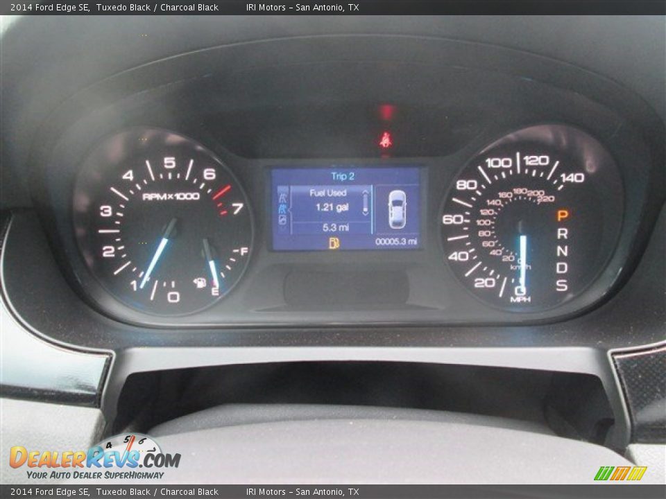 2014 Ford Edge SE Tuxedo Black / Charcoal Black Photo #22