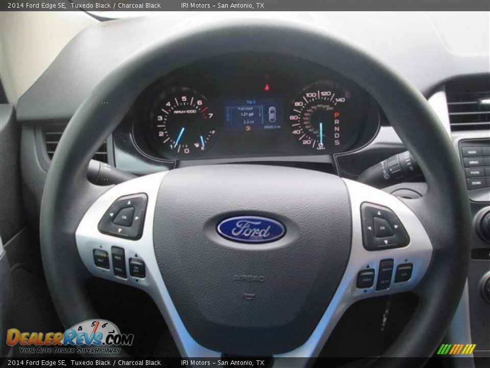 2014 Ford Edge SE Tuxedo Black / Charcoal Black Photo #23