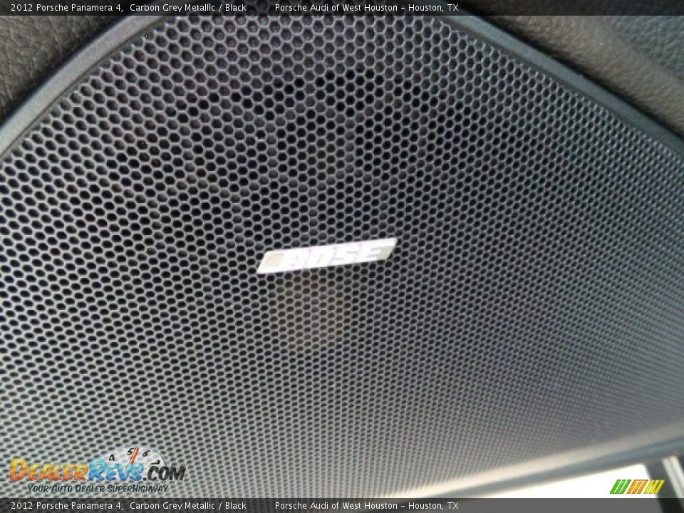 2012 Porsche Panamera 4 Carbon Grey Metallic / Black Photo #15