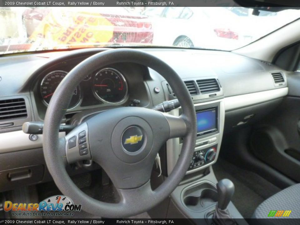 2009 Chevrolet Cobalt LT Coupe Rally Yellow / Ebony Photo #6
