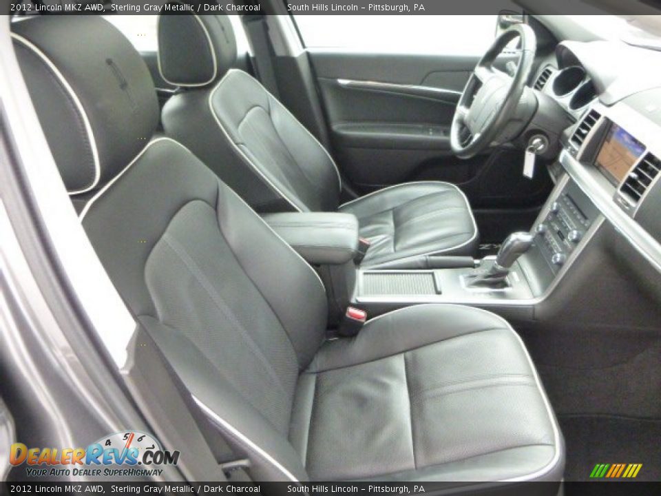 2012 Lincoln MKZ AWD Sterling Gray Metallic / Dark Charcoal Photo #10