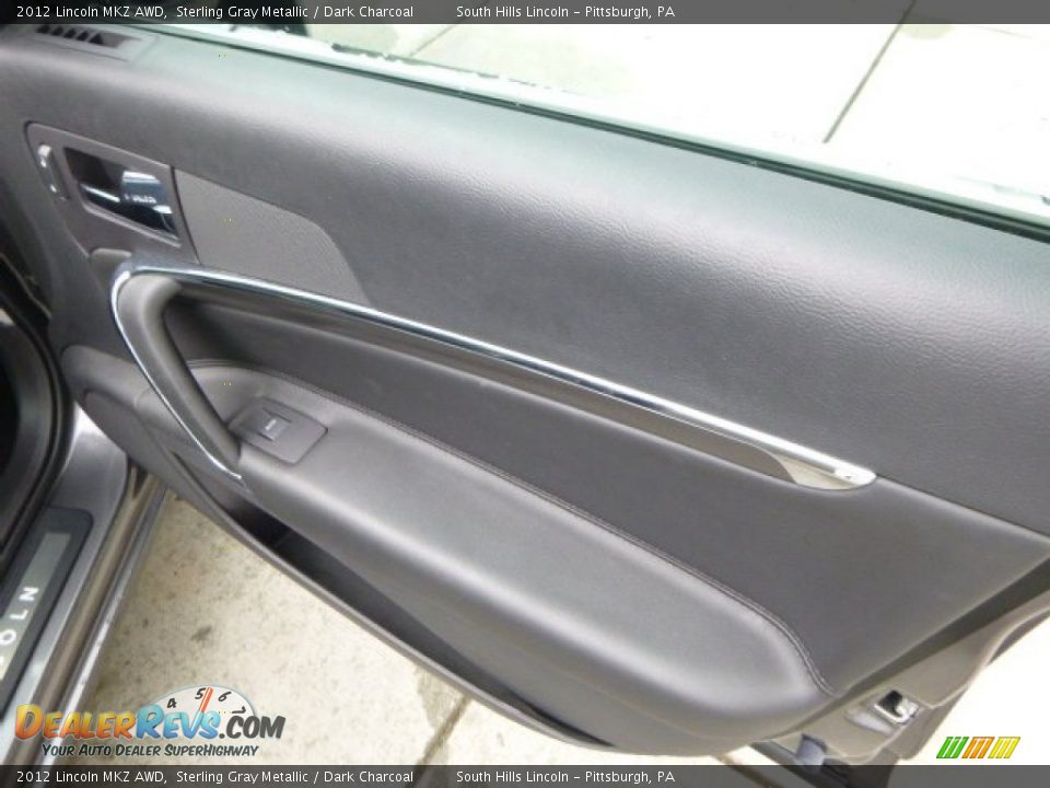 2012 Lincoln MKZ AWD Sterling Gray Metallic / Dark Charcoal Photo #13