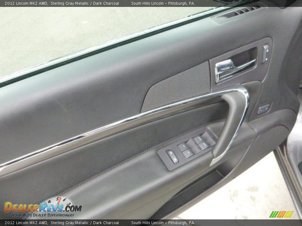 2012 Lincoln MKZ AWD Sterling Gray Metallic / Dark Charcoal Photo #18
