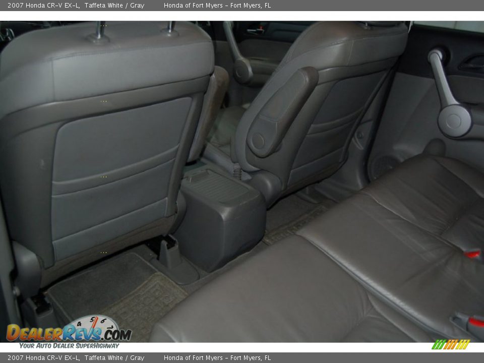 2007 Honda CR-V EX-L Taffeta White / Gray Photo #25