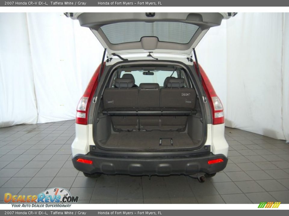 2007 Honda CR-V EX-L Taffeta White / Gray Photo #29