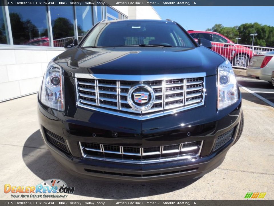 2015 Cadillac SRX Luxury AWD Black Raven / Ebony/Ebony Photo #2
