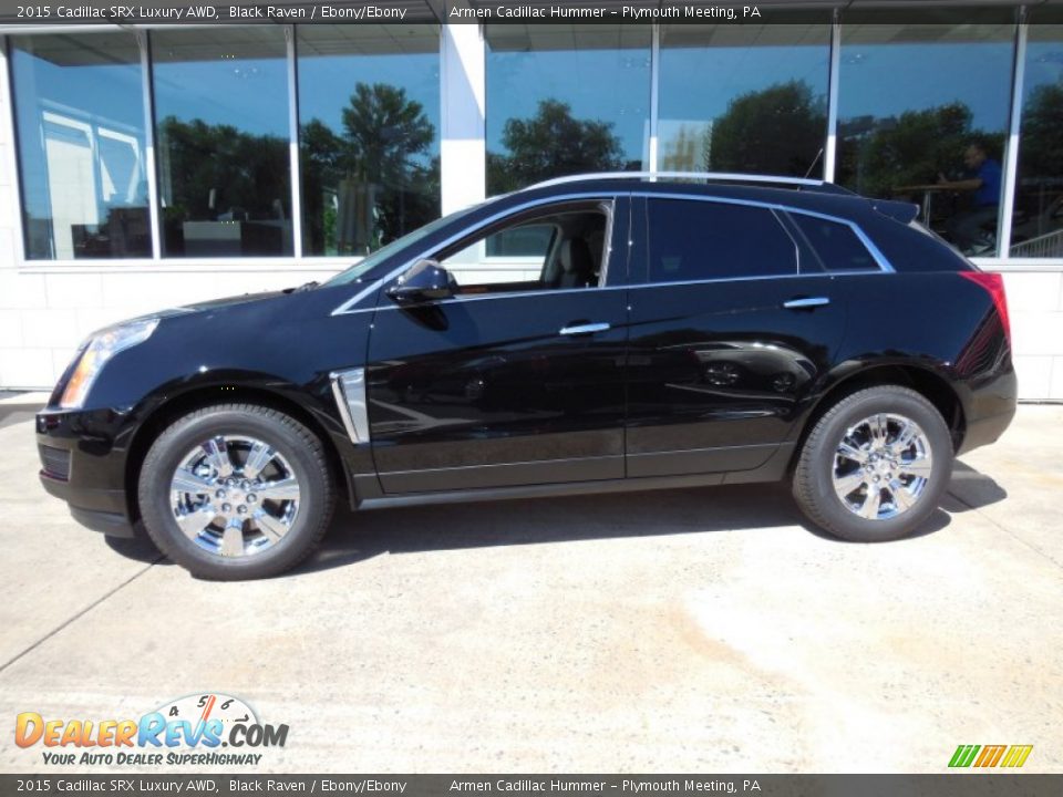 2015 Cadillac SRX Luxury AWD Black Raven / Ebony/Ebony Photo #4