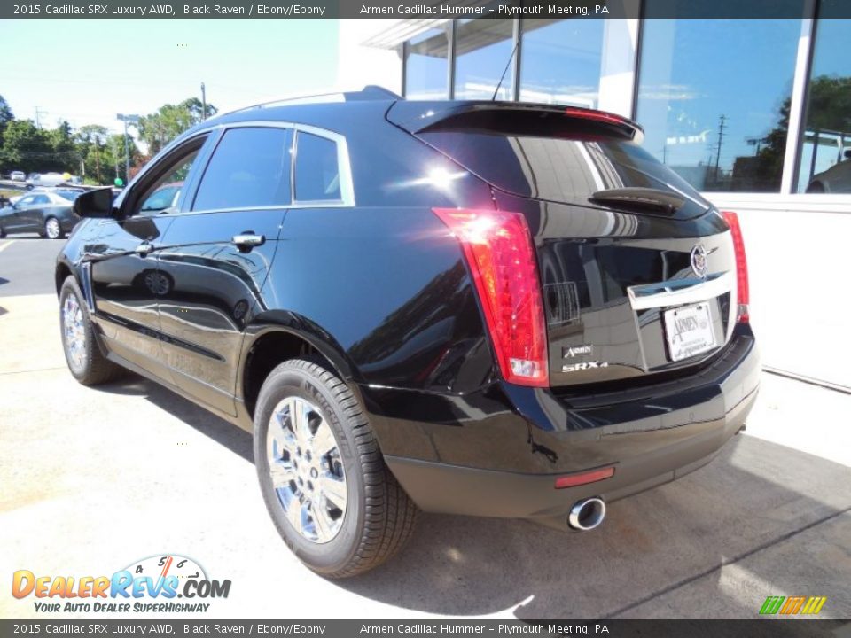 2015 Cadillac SRX Luxury AWD Black Raven / Ebony/Ebony Photo #5